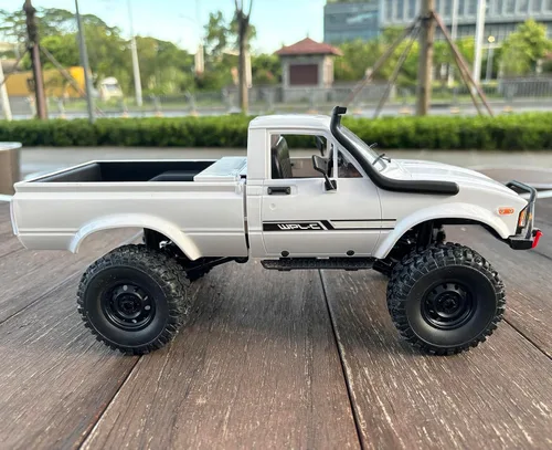 Miniatura 7 de HLSFWDRIVE Camiones RC WPL C24-1, RC Rock Crawler, RC Truck 4x4, Escala 1/16, RC Crawler Todo Terreno, Camioneta de Control Remoto 2.4G, Todo