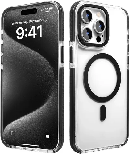 Miniatura 156 de Funda para iPhone 17 Pro Max con protector de lente de cámara [protección de grado militar de 10 pies] compatible con MagSafe a prueba de golpes
