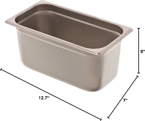 Miniatura 2 de Browne - Sartén para mesa de vapor de tercer tamaño de 6 pulgadas