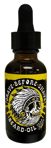 Miniatura 8 de Grave Before Shave™ Aceite para barba (aroma a ron de bahía) 4 onzas. Botella