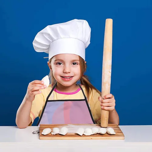Miniatura 4 de Delantal personalizado para niños y niños pequeños, delantal personalizado para niñas y niños pequeños, para cocinar, hornear, pintar, de 3 a 8 años