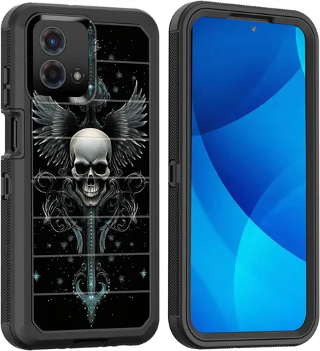 Miniatura 85 de Funda para Moto G Play 4G 2024, cuerpo completo, protección contra caídas, resistente, 3 capas, militar, resistente, duradera, para Motorola Moto G