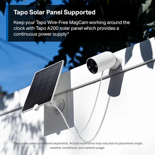 Miniatura 5 de Tapo MagCam, 2025 Wirecutter Mejor cámara de seguridad para exteriores y elección de editores PCMag, 2K, batería, cámara inalámbrica de montaje