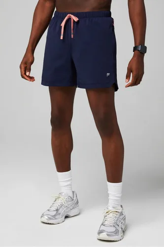 Miniatura 86 de Fabletics The One - Pantalón corto para hombre (forro), entrenamiento, natación, ligero, de secado rápido, bolsillo con cremallera, tejido elástico