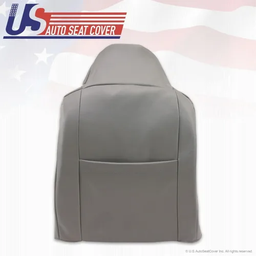 Miniatura 5 de 2002-2007 para Ford F-250 Diesel 4X4 Driver Bottom & Back Fundas de asiento de cuero gris