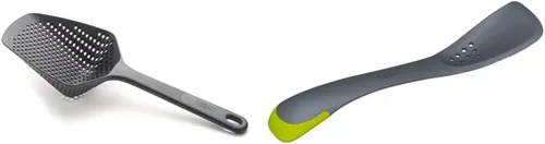 Miniatura 7 de Joseph Joseph Scoop Plus Colador, Cucharón Drenaje/Filtro, Cucharón, Drena y Sirve, resistente al calor hasta 200°C (392°F), Apto para lavavajillas