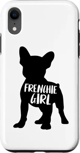 Miniatura 25 de Funda para iPhone 17 con diseño de bulldog francés con diseño divertido de Frenchie Girl