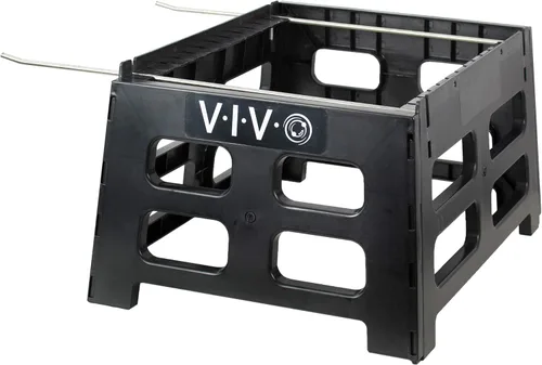 VIVO Soporte de colmena de plástico negro para colmena Langstroth de 10 marcos, soporte de colmena de apicultura con soporte para marco, BEE-HVST