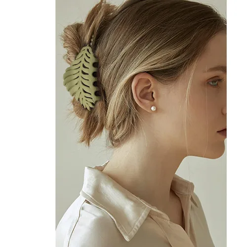 Miniatura 4 de AMCAMI Pinzas para el cabello para mujer, 3.7 pulgadas, antideslizantes, grandes, fuertes, pinzas de sujeción para cabello grueso, pinzas