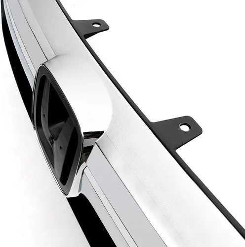 Miniatura 7 de Parrilla delantera superior e inferior cromada compatible con Honda CR-V 2007 2008 2009