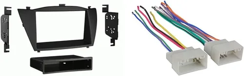 Miniatura 2 de Metra 99-7341B Hyundai Tucson 2010-up Kit de tablero de instalación para radios DIN/ISO individuales o dobles, color negro