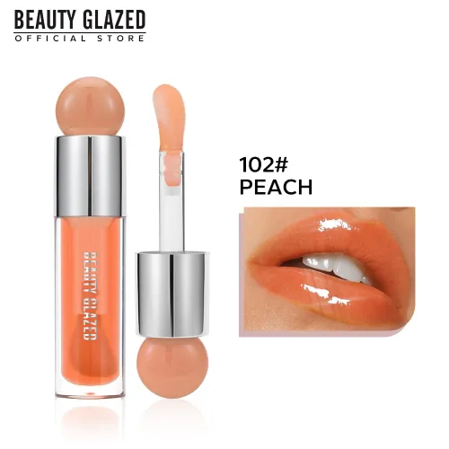 Miniatura 2 de Beauty Glazed Variedad de colores - Aceite labial ultra hidratante y nutritivo antiadherente, acabado brillante suave, lujoso aceite de brillo