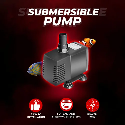 Miniatura 6 de Aquatop MaxFlow Bomba sumergible 343 GPH - Caudal ajustable para acuarios, sumideros, estatuas - Circulación eficiente del agua, SWP-1300 - Fácil