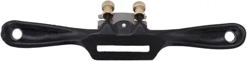 Miniatura 8 de Cepillo de mano 9 pulgadas Ajuste de carpintería Plano de corte Spokeshave Herramienta de recorte de mano con tornillo