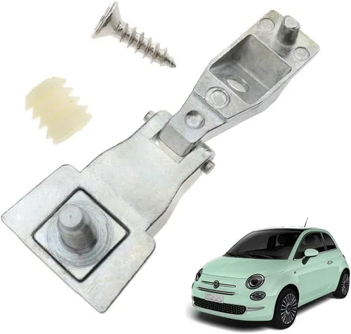 Miniatura 3 de Kit de reparación de manija de bisagra exterior cromada OS o NS original OE:51964555 apto para Fiat 500 / Abarth 500 / Alfa Romeo 147 / Alfa Romeo