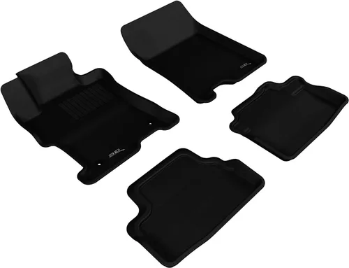 Miniatura 10 de 3D MAXpider Alfombrilla Kagu de ajuste personalizado (negro) para Honda Accord Coupe 2008-2012 - 2ª fila