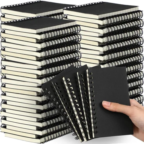 Miniatura 10 de Jutom 18 piezas de pequeños cuadernos en espiral, blocs de notas 3x5 a granel, pequeños cuadernos de bolsillo, mini blocs de notas con páginas
