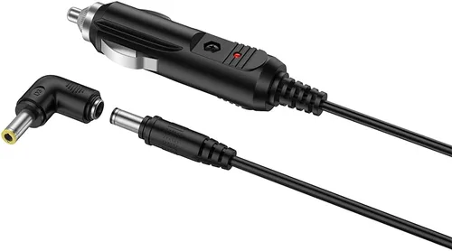 Miniatura 6 de LIANSUM Cargador de coche DC 12V 2A encendedor de cigarrillos compatible con reproductor de DVD RCA portátil, Sylvania, detector de radar láser