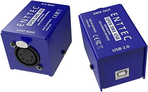 Miniatura 3 de Enttec Open DMX USB 70303 Interfaz de Iluminación - Código Abierto/Solo Hardware - Modelo de Nivel de Entrada