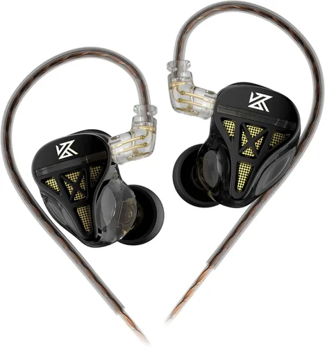 Miniatura 6 de KZ ZSN PRO X - Auriculares con cable, auriculares de monitorización intraurales con controlador doble, sonido claro y auriculares ergonómicos