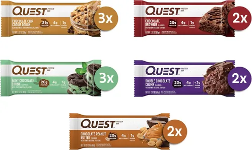 Miniatura 2 de Quest Nutrition Paquete de variedad para amantes del chocolate, alto en proteínas, bajo en carbohidratos, sin gluten, apto para ceto, 12