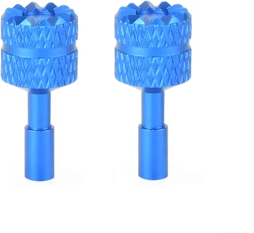 Miniatura 3 de 2 pares RC/RC 2 palillos de control CNC aluminio joysticks de repuesto para DJI Mini 5 Pro/Mavic 4 Pro/Mavic 3 Pro/Cine/Classic/Air 3S (azul + rojo)