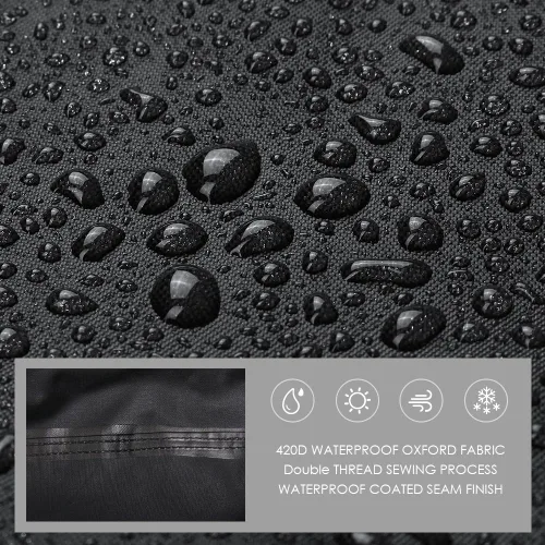 Miniatura 2 de Bolsa de golf para almacenamiento de garaje, cubierta impermeable para bolsa de golf, cubierta de estante para equipo de golf con cremallera, fácil