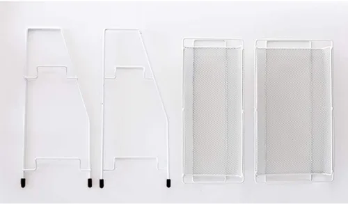 Miniatura 8 de Organizador de especias, organizador de estante de baño de 2 niveles para encimera, organizador de estante de cocina para latas de especias, frascos