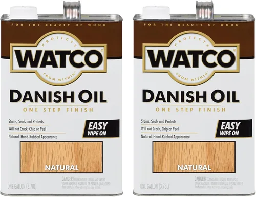 Miniatura 9 de Watco 65151H Aceite Danés de Acabado para Madera, Pinta, Nogal Oscuro Dorado (Golden Oak)