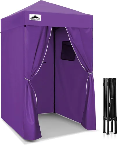 Miniatura 25 de EAGLE PEAK Flex Ultra Compact 4x4 Toldo desplegable, refugio solar, vestidor, toldo portátil de privacidad para piscina, sesiones de fotos