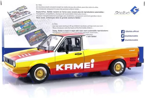 Miniatura 8 de solido Volkswagen Caddy KAMEI 1982