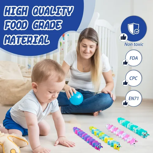 Miniatura 2 de Juguete Fidget Pop de Succión, Juguetes para Relajarse y Aliviar la Presión, Juguetes Sensoriales Popper Anti-Presión de Compresión 3D para Niños
