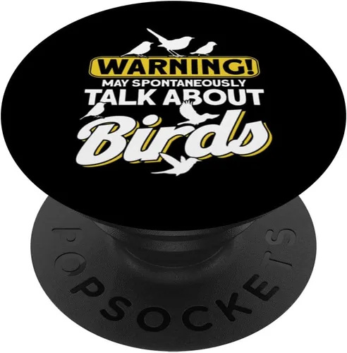 Miniatura 6 de Warning May Spontaneously Talk About Birds Vogel Tier Vögel PopSockets MagSafe PopGrip for iPhone
