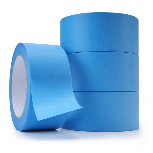 Miniatura 9 de Lichamp Cinta azul para pintores, 1 paquete de cinta de papel de 1.9 pulgadas por 55 yardas, cintas azules para manualidades y artes