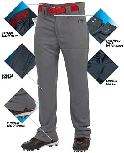 Miniatura 2 de Rawlings Youth Launch - Pantalones de béisbol con tuberías