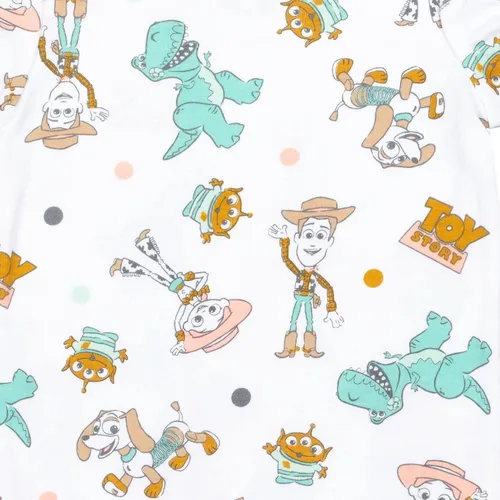 Miniatura 7 de Disney Classics The Aristocats Lion King Winnie the Pooh Pixar Toy Story Baby Girls 5 Pack Bodysuits Newborn to Infant