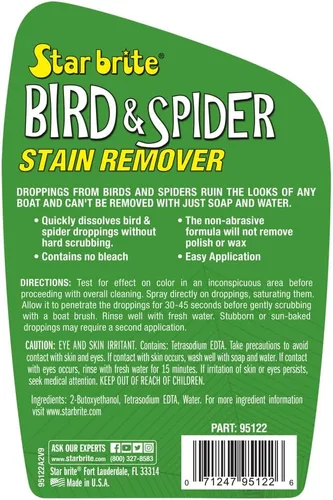 Miniatura 2 de Star Brite, quitamanchas Spider and Bird, 22 onzas