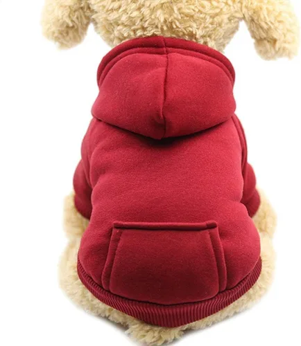 Miniatura 13 de Idepet Sudaderas con capucha para mascotas perros, ropa para perros pequeños, chaleco para chihuahua, abrigo cálido, chaqueta de otoño, conjuntos