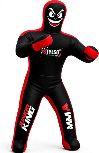Miniatura 11 de Maniquí de lucha libre sin relleno para niños – Maniquí de agarre juvenil BJJ, MMA, Jiu Jitsu y compañero de entrenamiento de judo – Compañero