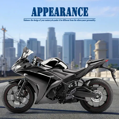 Miniatura 7 de Juego de estriberas para motocicleta, reposapiés totalmente ajustables, juego de reposapiés para Ya-maha R25 R3 MT03 MT25 2014-2020 2015 2016 2017