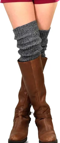 Miniatura 7 de TeeHee Knee Leg Warmers,Extra Long Thigh High Leg Warmers, Boot Cuffs for Women
