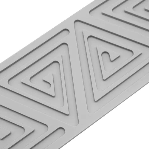 Miniatura 5 de Moldes de silicona triangulares – Moldes de caramelo de chocolate con forma de corazón y ramas de árbol 3D (B1 16.2 x 5.48 x 0.24 pulgadas)