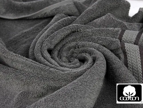 Miniatura 9 de Cotton Craft colección juego de 2 piezas ultra suaves, tamaño grande, 100% algodón, toalla de baño Carbón - Toalla de baño