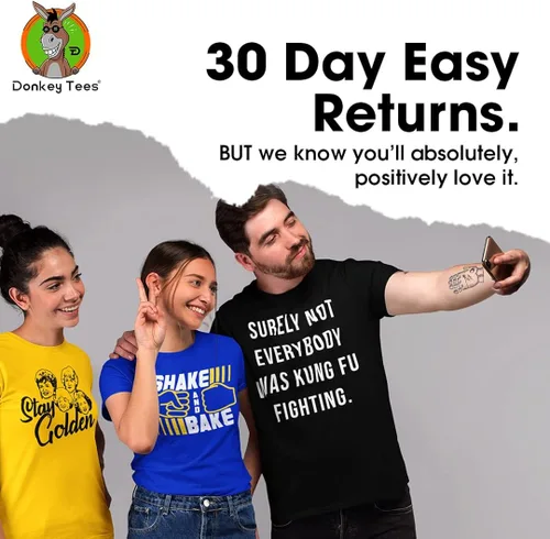 Miniatura 6 de Donkey Tees Camiseta divertida Brennan Dale 2024 Camiseta estampada 100% algodón para hombres y mujeres Fabricada en los Estados Unidos