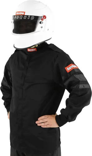Miniatura 2 de RaceQuip 111 Series SFI 3,2A/1 Suéter de conducción de una pieza., L, Negro