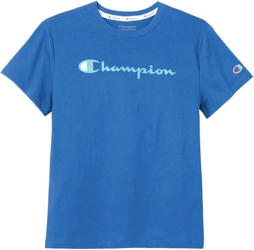 Miniatura 4 de Champion Classic - Camiseta de manga corta, diseño con texto "Left Chest Script