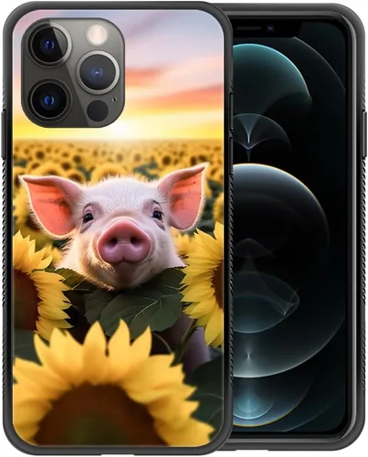Miniatura 20 de ZHEGAILIAN Funda compatible con iPhone 13 Pro Max, diseño de patrón de policarbonato duro, funda protectora de TPU suave antideslizante para iPhone