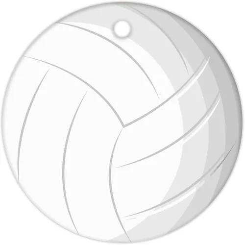 Miniatura 4 de Adorno de cerámica de Navidad, regalos de voleibol para niñas adolescentes, regalo de Navidad, decoración de Navidad, adorno de recuerdo, adorno