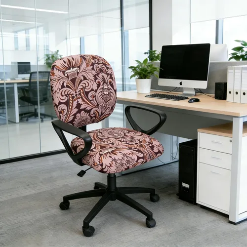 Miniatura 3 de Melaluxe Funda para silla de oficina de computadora, funda universal protectora y elástica para silla giratoria elástica Totam