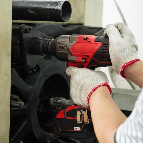 Miniatura 6 de Llave de impacto inalámbrica sin escobillas de 18 V, 3/4 pulgada, torque máximo de 1100 pies/libra (1500 Nm), ajuste de 4 velocidades, arranque